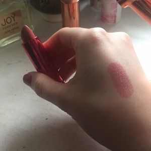 100% pure lipstick in foxglove